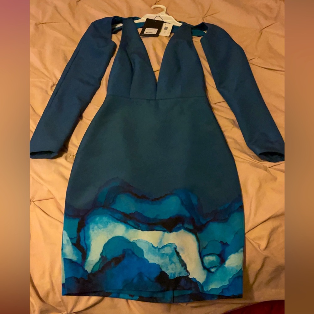 Stylestalker cutout dress 💙 size 0/XS
